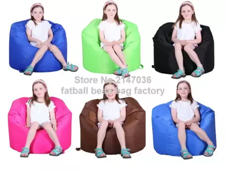 Уличное Кресло-мешок, водонепроницаемое однотонное Кресло-мешок, диван-мебель, пляжный гамак для патио диванов-мешок