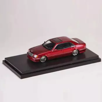 Уличное оружие 1:64 модель автомобиля S класс Ver3.0 W140 установка из сплава литой под давлением автомобиль-красный