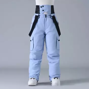 Уличные горные водонепроницаемые женские лыжные брюки, зимние спортивные теплые женские зимние штаны, походная мотоциклетная женская одежда для снежки