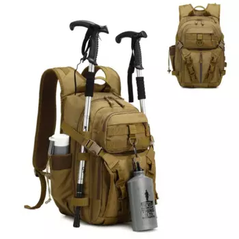 Уличный рюкзак 20 л с несколькими отделениями, тактический альпинистский рюкзак, многофункциональный мужской рюкзак для рыбалки