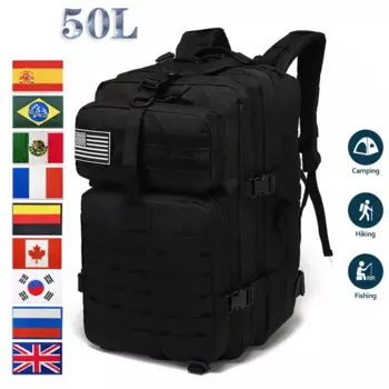 Уличный водонепроницаемый рюкзак 30 л/45 л, рюкзаки, военный тактический нейлоновый армейский спортивный рюкзак 900D для кемпинга, походов, охоты