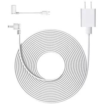 Уличный зарядный кабель 25 футов/7,6 м для кольцевой камеры аккумулятор/прожектор для камеры HD камера с USB портом быстрое зарядное устройство