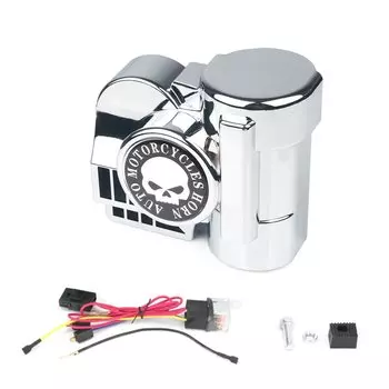 Улитка компактная, супергромкая, 12 В, 200 Вт, 450 Гц, с реле, для автомобилей, мотоциклов, грузовиков, яхт, лодок, внедорожников