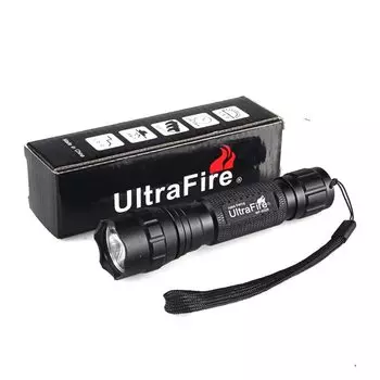 UltraFire WF-501B тактический фонарик 1200 люмен