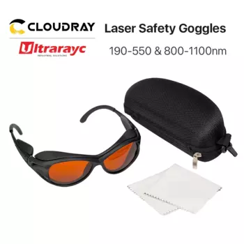 Защитные очки Cloudray для лазера 190-550 нм и 800-1100 нм