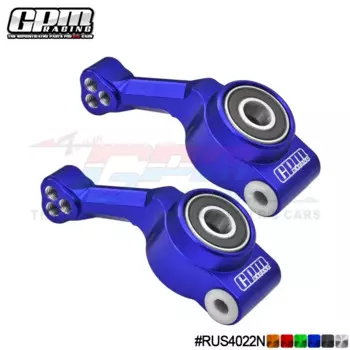 Улучшенный нержавеющий подшипник GPM TRAXXAS 1/10 4X4 VXL из алюминиевого сплава, пористый подшипник 7075 дюйма с увеличенной задней крышкой