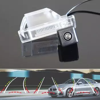 Умная Автомобильная камера заднего вида с динамической траекторией для Nissan X-Trail T31 Almera латио Sunny, Versa sedan N17 Juke F15 Rogue Sport