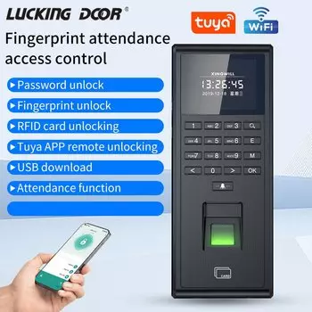 LUCKING DOOR HY-F601S-ID-TUYA Система контроля доступа с распознаванием отпечатков пальцев