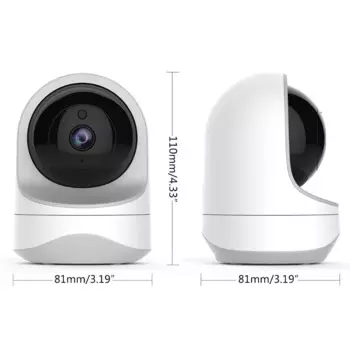 Умная IP-камера видеонаблюдения, 2022 p, Wi-Fi, ночное видение