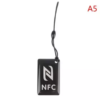 Умная карта диаметром 35 мм с клейкой основой для телефона