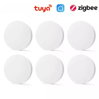 Умная кнопка управления Tuya Zigbee3.0, беспроводной пульт дистанционного управления для умного дома