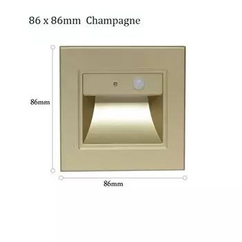 Умная настенная светодиодная лампа WAAJEA с датчиком движения