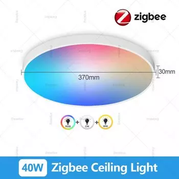 Умная потолочная лампа Tuya RGB+CW+WW 24Вт/40Вт