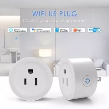 Умная розетка с Wi-Fi, таймером и пультом ДУ