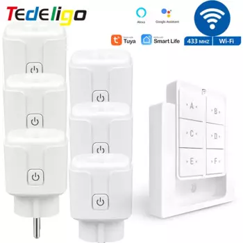 Умная розетка Tedeligo WiFi 16A