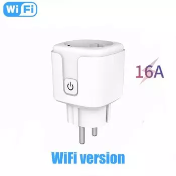 Умная розетка Tuya WiFi ZigBee 16A