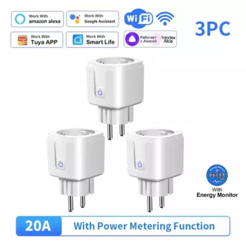 RYRA Умная розетка Wi-Fi 20А