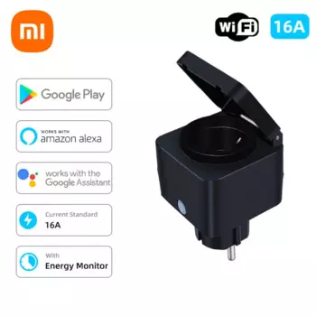 Умная розетка Xiaomi 16 А с поддержкой Wi-Fi, 100-240 В
