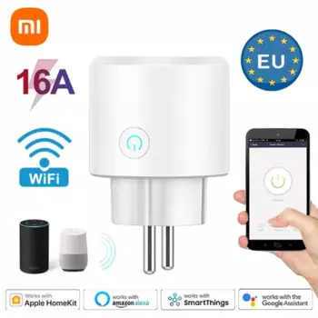 Умная розетка Xiaomi с поддержкой Wi-Fi, 16 А, 20 А