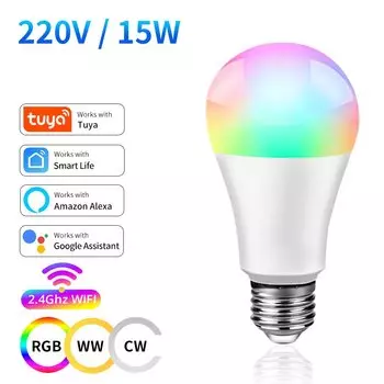 Умная светодиодная лампа Aamasun E27 RGB