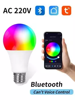 Умная светодиодная лампа EeeToo RGB+CW E27 220В