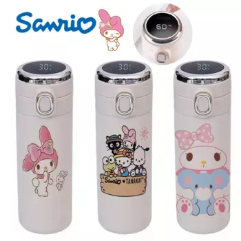 Умная Вакуумная чашка Sanrio My Melody из нержавеющей стали 304, Симпатичная красивая Студенческая чашка для воды