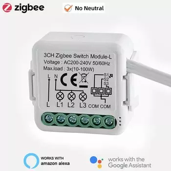 Умное реле Lonsonho Zigbee без нуля