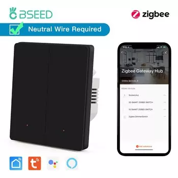 Умные механические переключатели BSEED Zigbee 1/2/3 клавиши