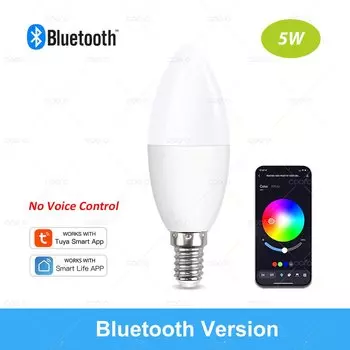 Умные светодиодные лампочки Coolo GU10 E27 E14 RGB CW