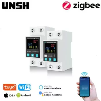 Умный автоматический выключатель UNSH Smart Circuit Breaker 1-63A