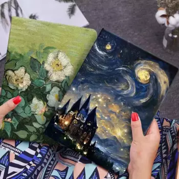 Умный чехол Van Gogh Art для Huawei MatePad 11 11,5 2023 Pro 11 10,4 10,8, чехол-книжка для Honor Pad 8 X8 Pro V8 Pro, чехлы для планшетов
