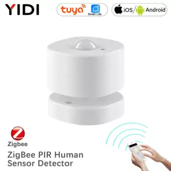 Умный датчик движения YIDI Tuya ZigBee, датчик движения с приложением для умного дома и сигнализацией
