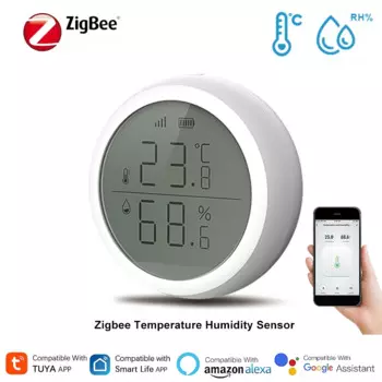 Датчик температуры и влажности Tuya Zigbee