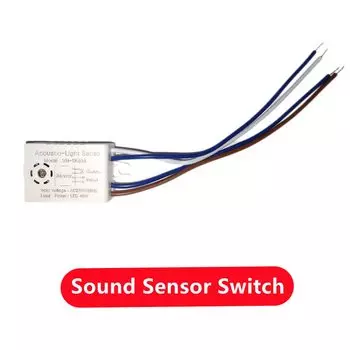 Умный датчик звука для выключателей 220В