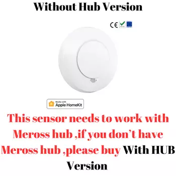 Умный детектор дыма Meross HomeKit WiFi