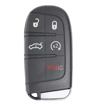 Умный дистанционный Автомобильный ключ yocпластика, 433 МГц, 46 чипов для Chrysler Dodge Challenger Durango 2011, зарядное устройство Journey 2017