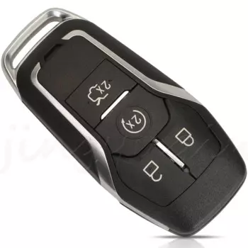Умный дистанционный ключ jingyuqin, модель 3/4/5, кнопка для Ford Mustang Edge Explorer Fusion Mondeo Kuka, корпус ключа для автомобиля, необработанное лезвие