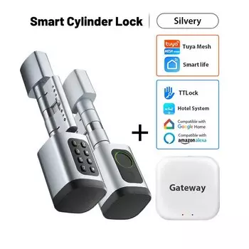 Умный дверной замок Catchface 5 способов разблокировки