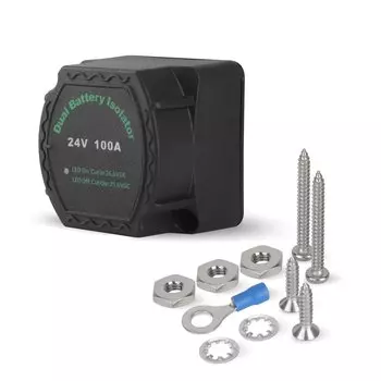 Умный изолятор с цифровым дисплеем и двумя аккумуляторами, реле защиты, чувствительное к напряжению, 10000 в/24 В, 100 А/140 а для жилого автофургона