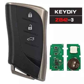 Умный ключ KEYDIY KD серии ZB, оригинальный универсальный брелок ZB37 ZB41 ZB42-3 ZB42-4 ZB43-3 ZB45-3 ZB45-4