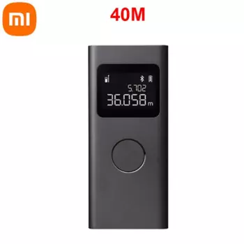 Умный лазерный дальномер Xiaomi, измеритель расстояния с ЖК-дисплеем 40 м и приложением Mi Home