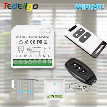 Умный переключатель штор tedeligo