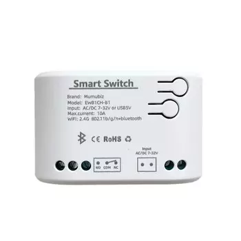 Умный переключатель «сделай сам», 5 В переменного/постоянного тока, 7-32 В, eWelink, Wi-Fi, устройство открывания гаражных ворот, 1/2/4-канальный пульт дистанционного управления через приложение