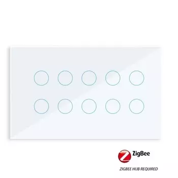 Умный переключатель Shawader Zigbee 8/10 Gang