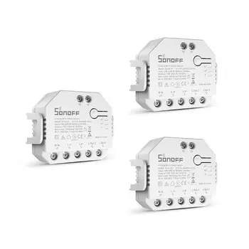 Умный переключатель SONOFF MINI DUALR3 с двумя клавишами