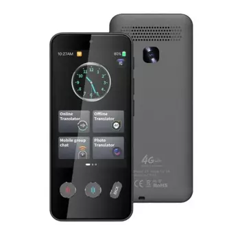 Умный переводчик Z9 с глобальной поддержкой языков, голосовой Интеллектуальный онлайн-перевод, устройство для перевода речи с поддержкой SIM-карты 4G