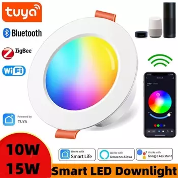 Умный потолочный светильник KISUFU RGBCW 15W/10W