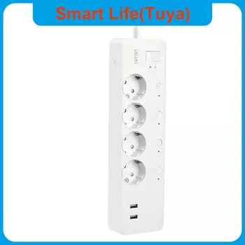 Умный сетевой фильтр LELLKI Zigbee 220В