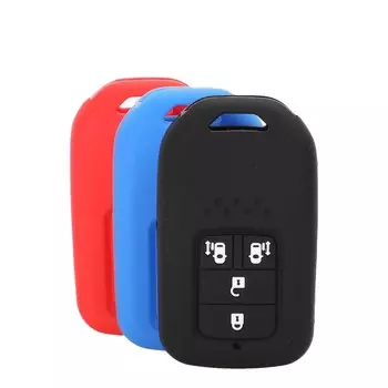 Умный силиконовый чехол для ключей Jingyuqin для Honda Accord Civic CRV City CR-V HRV Jade HR-V Odyssey Spirior Vezel 2015-2018