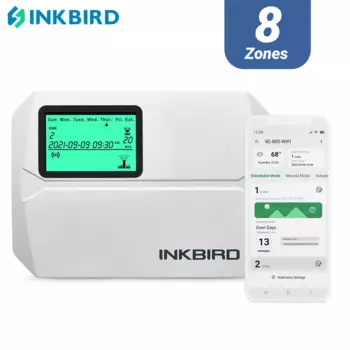 INKBIRD IIC-800-WIFI Контроллер спринклеров 8 зон